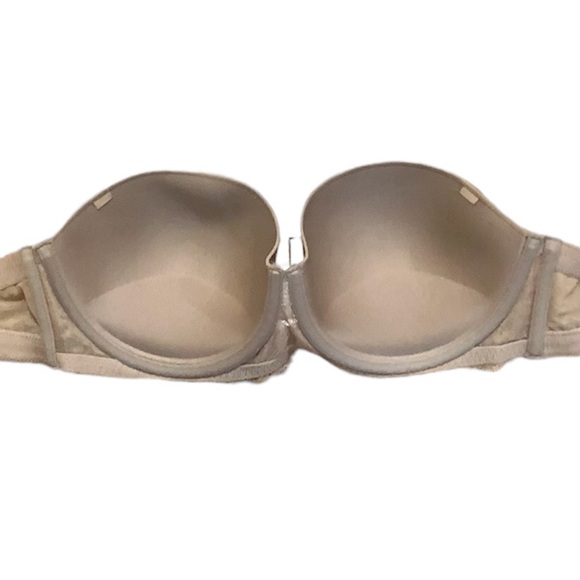 Calvin Klein nude lace strapless push up underwire bra, 34D - Picture 6 of 10